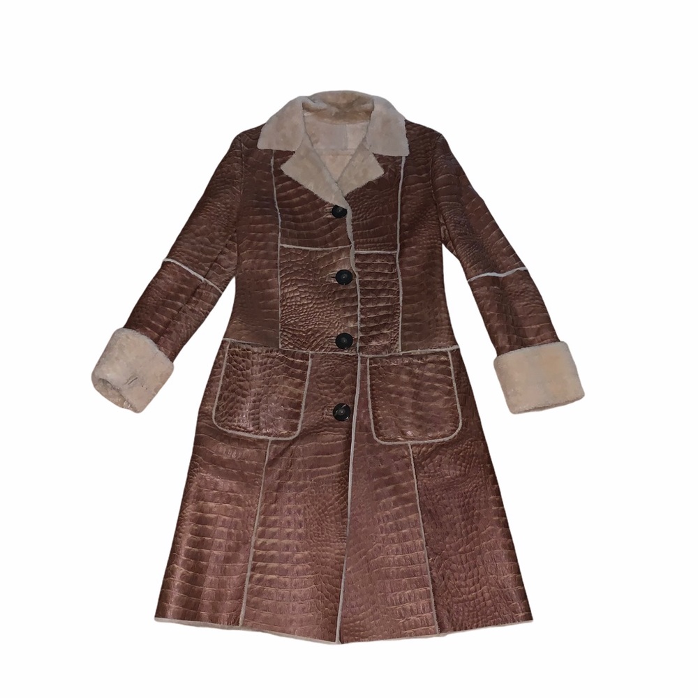 Shearling Coat Dolce & Gabbana vintage
